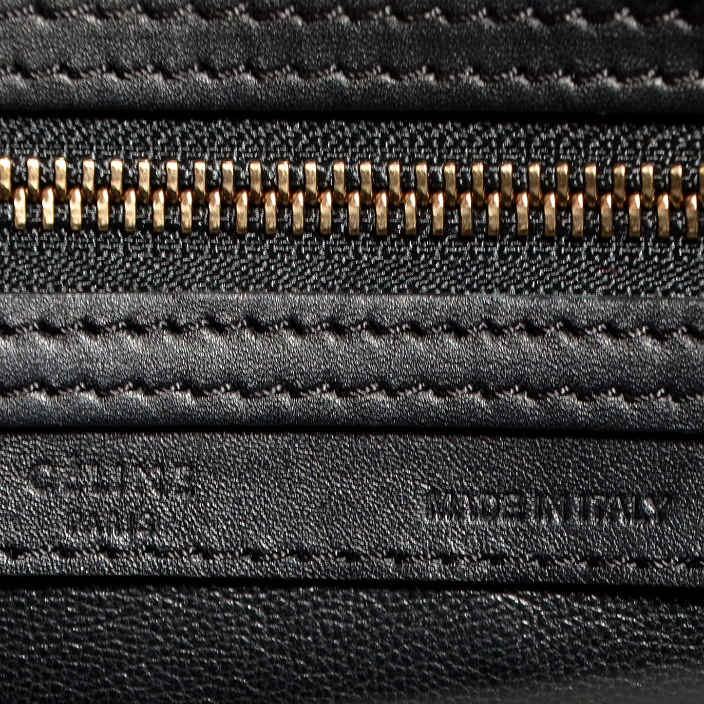 Smooth Calfskin Micro Luggage Black