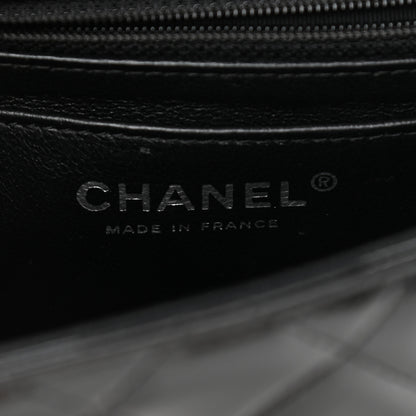 Chanel Patent Calfskin Quilted Mini Square Flap Black 6 of 10
