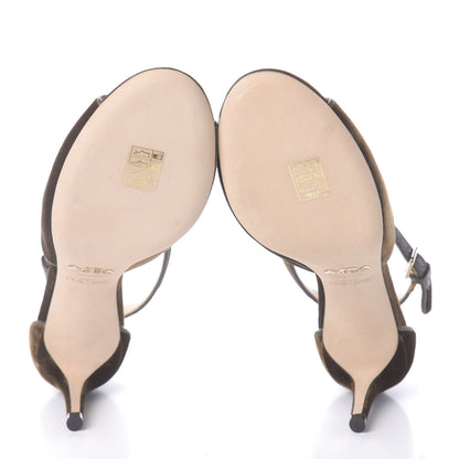 Jimmy Choo Velvet Pumps 39 Brown 7 of 7
