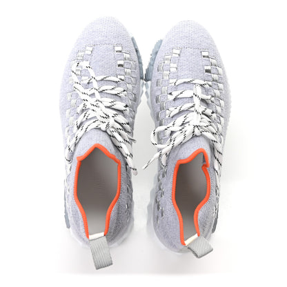 Hermes Technical Canvas Womens Flex Slip-On Sneaker 36 Gris Silex 2 of 10
