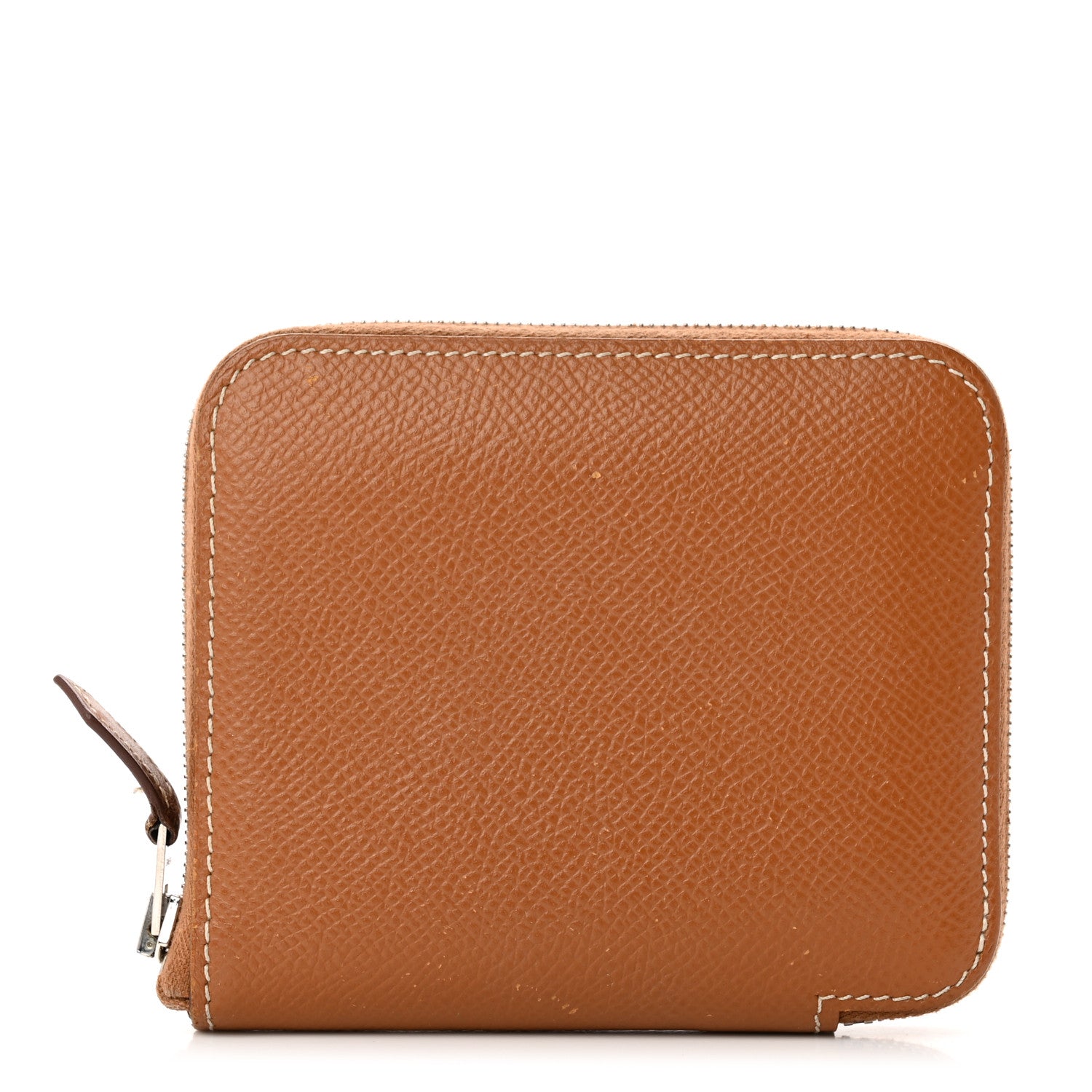 Hermes Epsom Silk'In Compact Wallet Gold Mauve Sylvestre 1 of 14