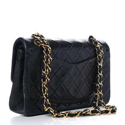 Chanel Lambskin Quilted Small Double Flap Black 2 of 4