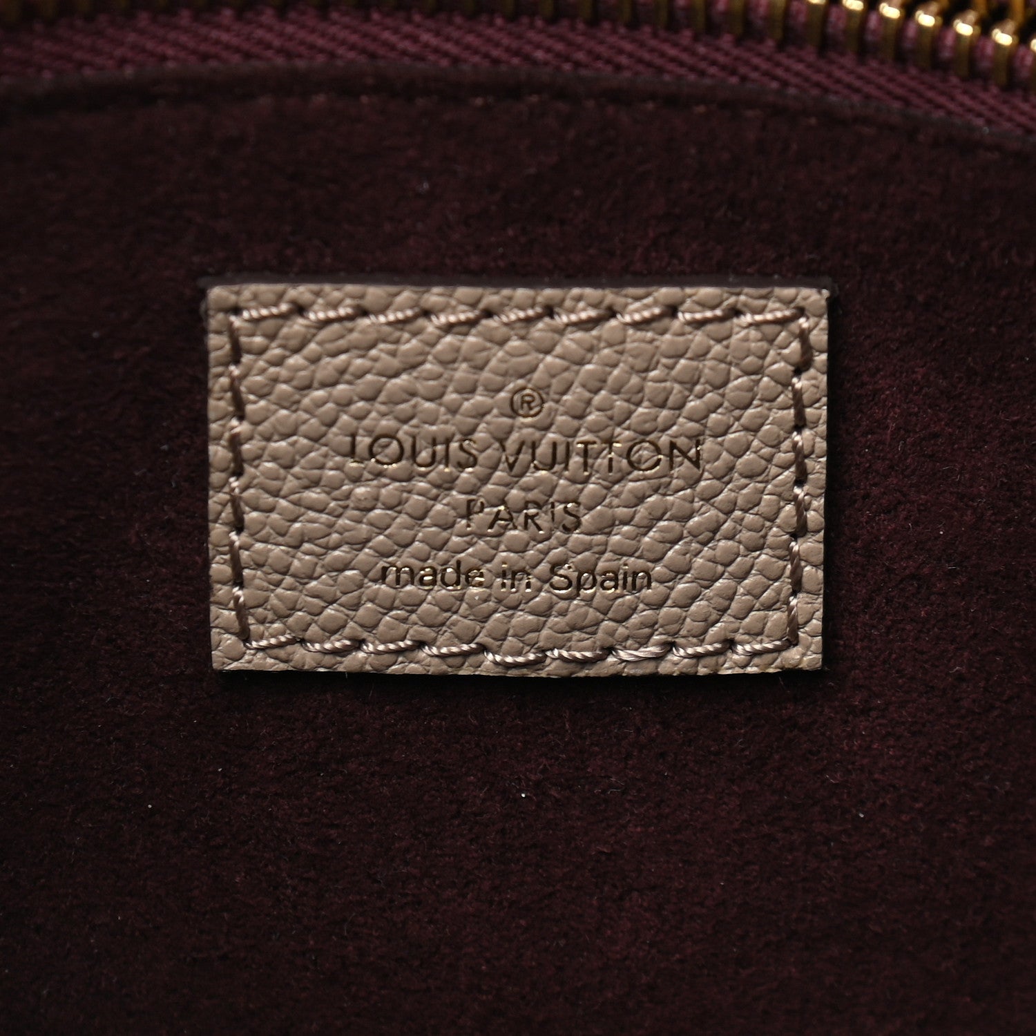 Louis Vuitton Empreinte Monogram Giant Neverfull MM Tourterelle 6 of 8