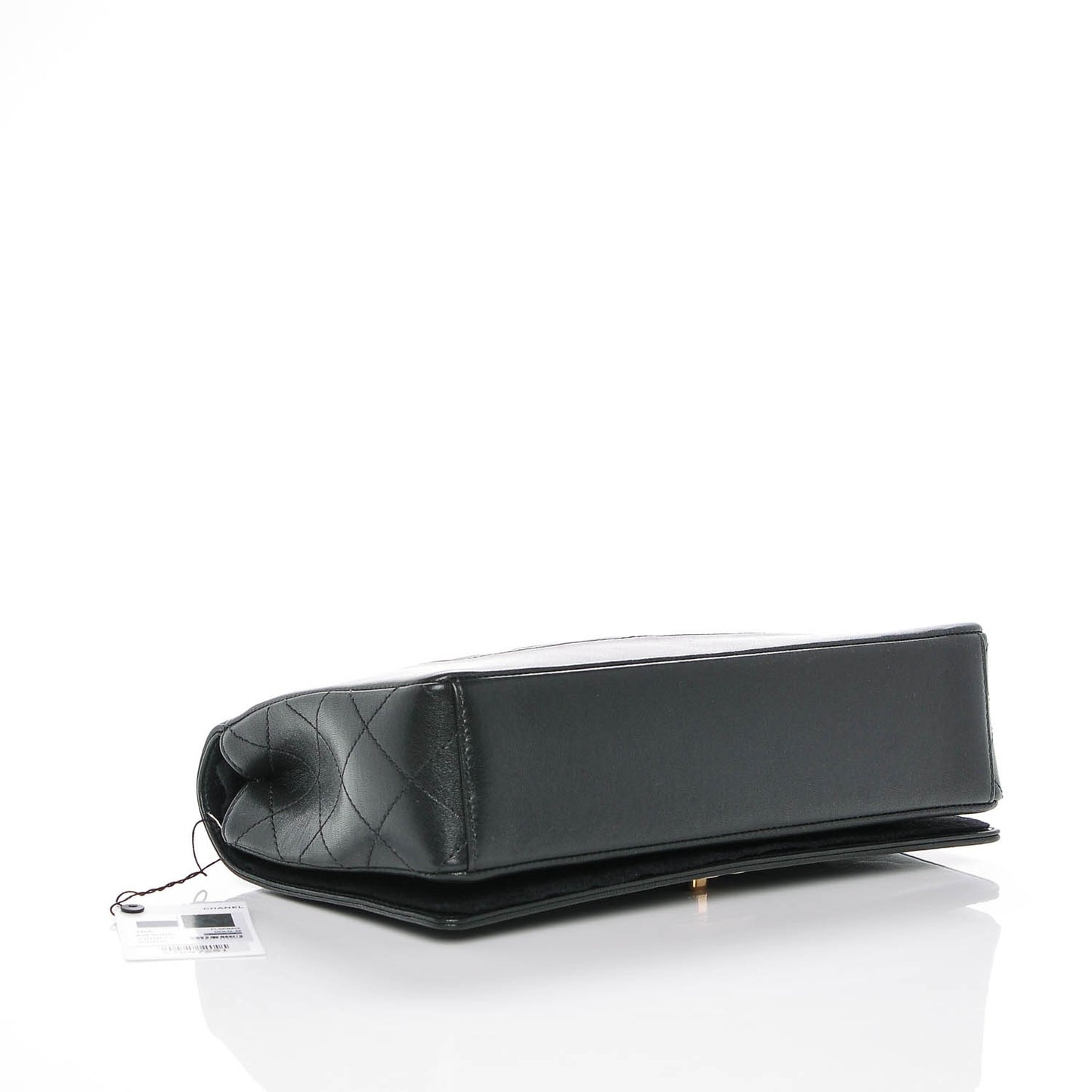 Sheepskin Quilted Vintage Mademoiselle Flap Black