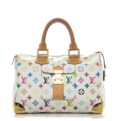 Louis Vuitton Monogram Multicolor Speedy 30 White 1 of 10