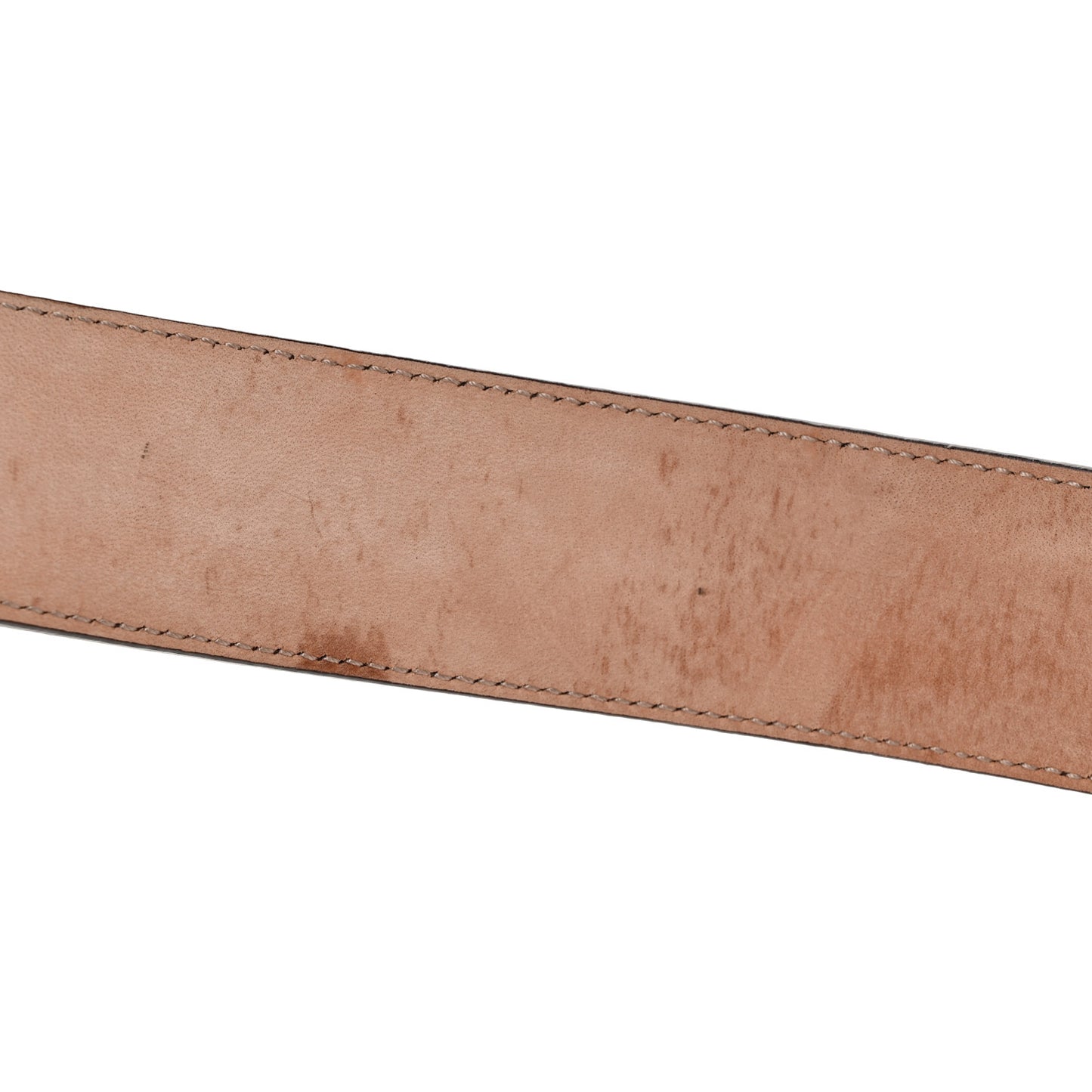 Monogram Interlocking G Belt 85 34 Dark Brown