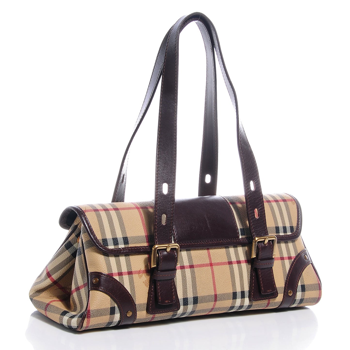 Haymarket Check Buckle Satchel
