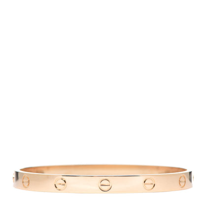 Cartier 18K Yellow Gold LOVE Bracelet 18 1 of 7