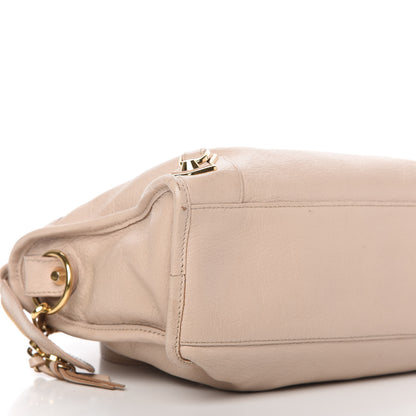 Balenciaga Chevre Gold Metallic Edge Hardware S City Beige Praline 6 of 10