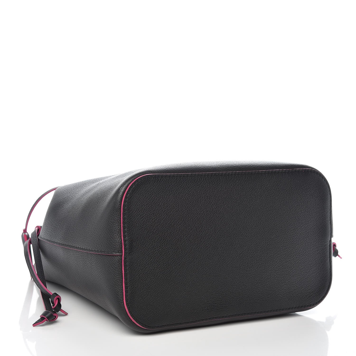 Louis Vuitton Calfskin Lockme Bucket Black 4 of 9