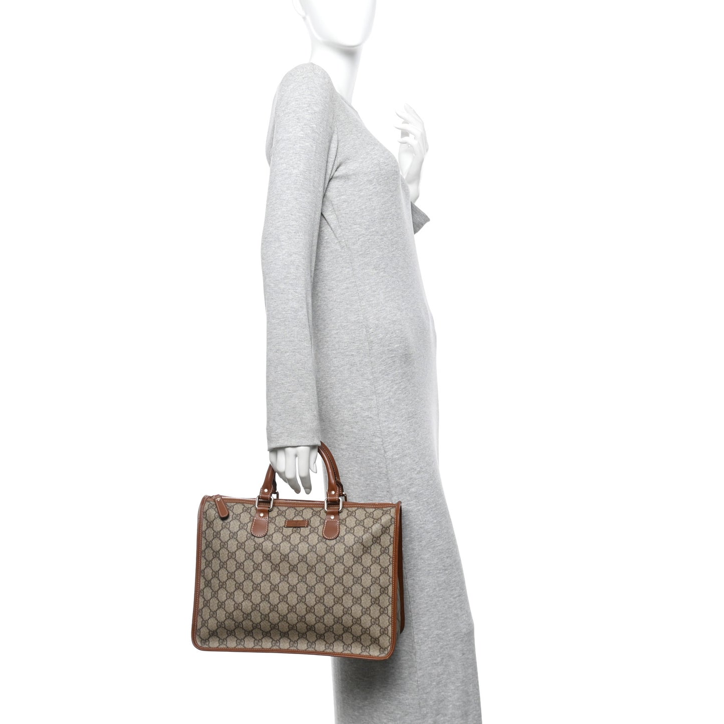 GG Plus Monogram Medium Joy Tote Bag Gold