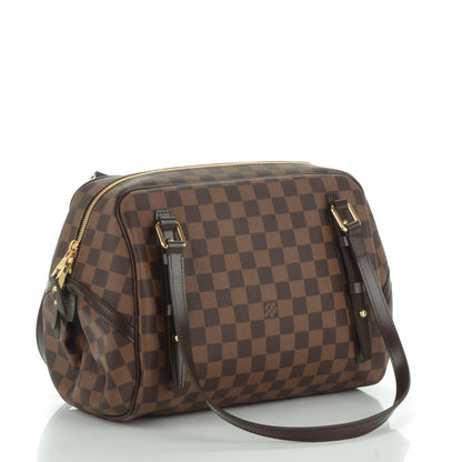 Louis Vuitton Damier Ebene Rivington GM 3 of 7