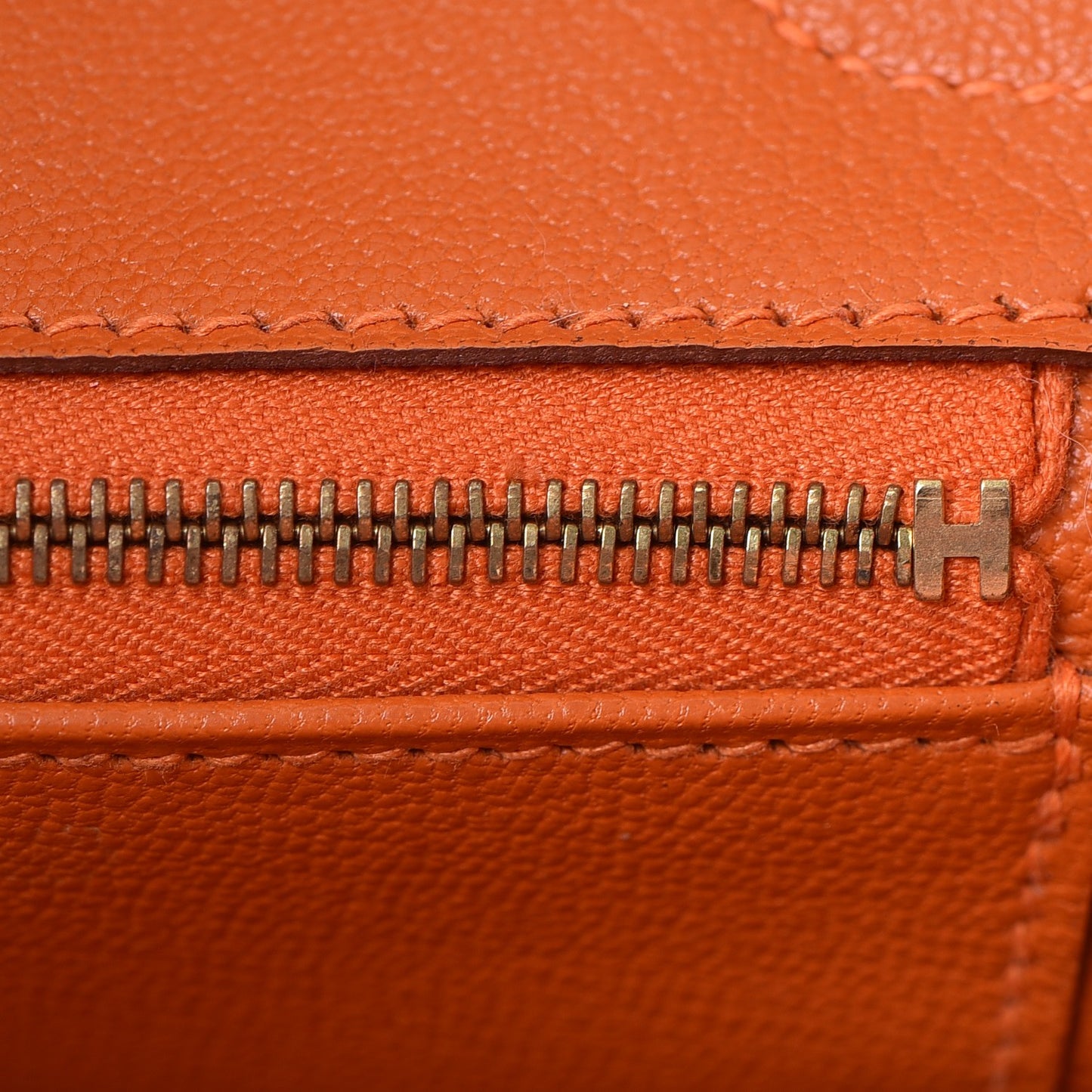 Togo Birkin 30 Orange