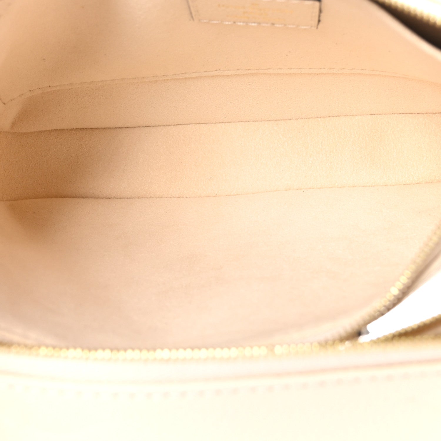 Louis Vuitton Empreinte Monogram Giant Multi Pochette Accessories Cream 5 of 10