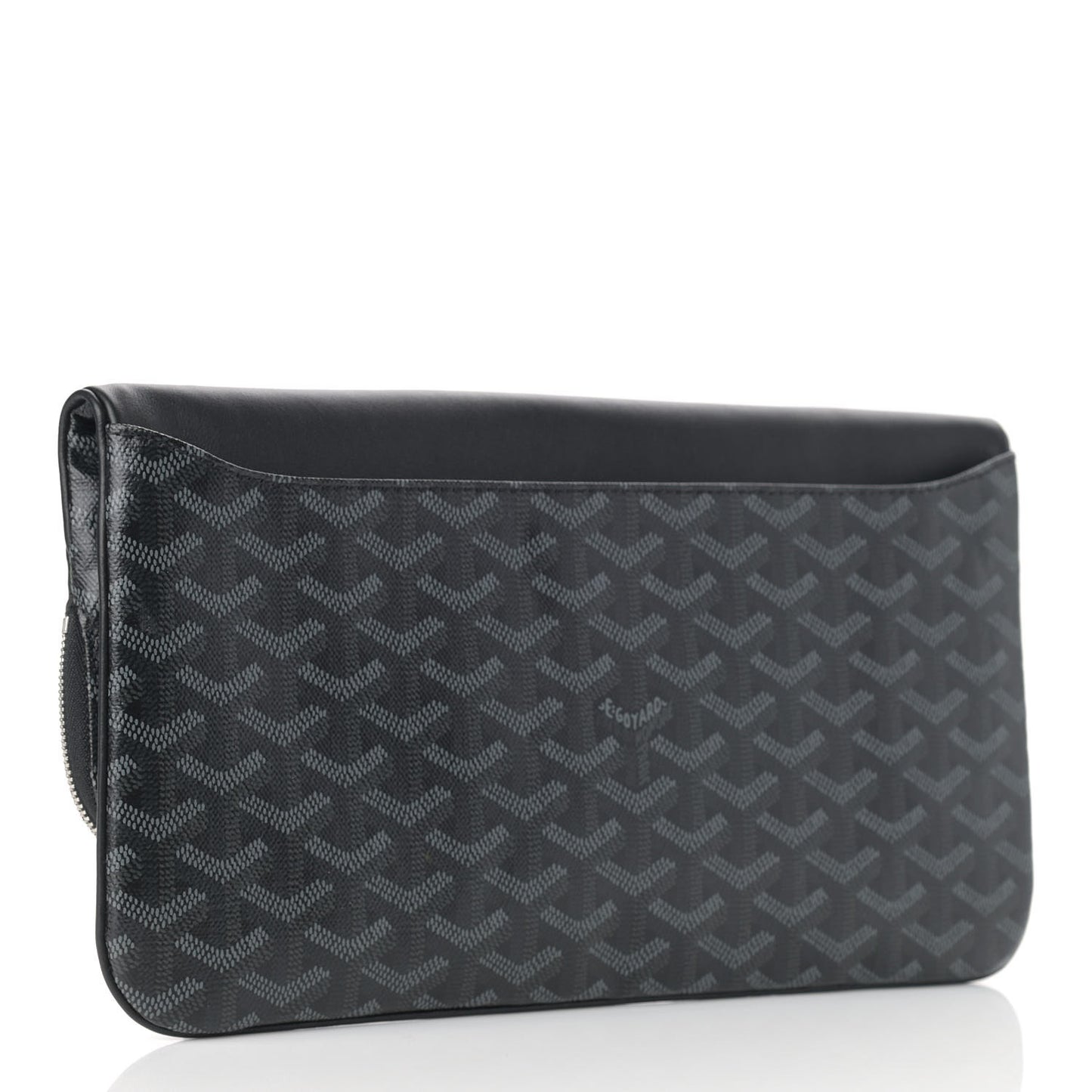 Goyardine Sainte Marie Soft Clutch Black