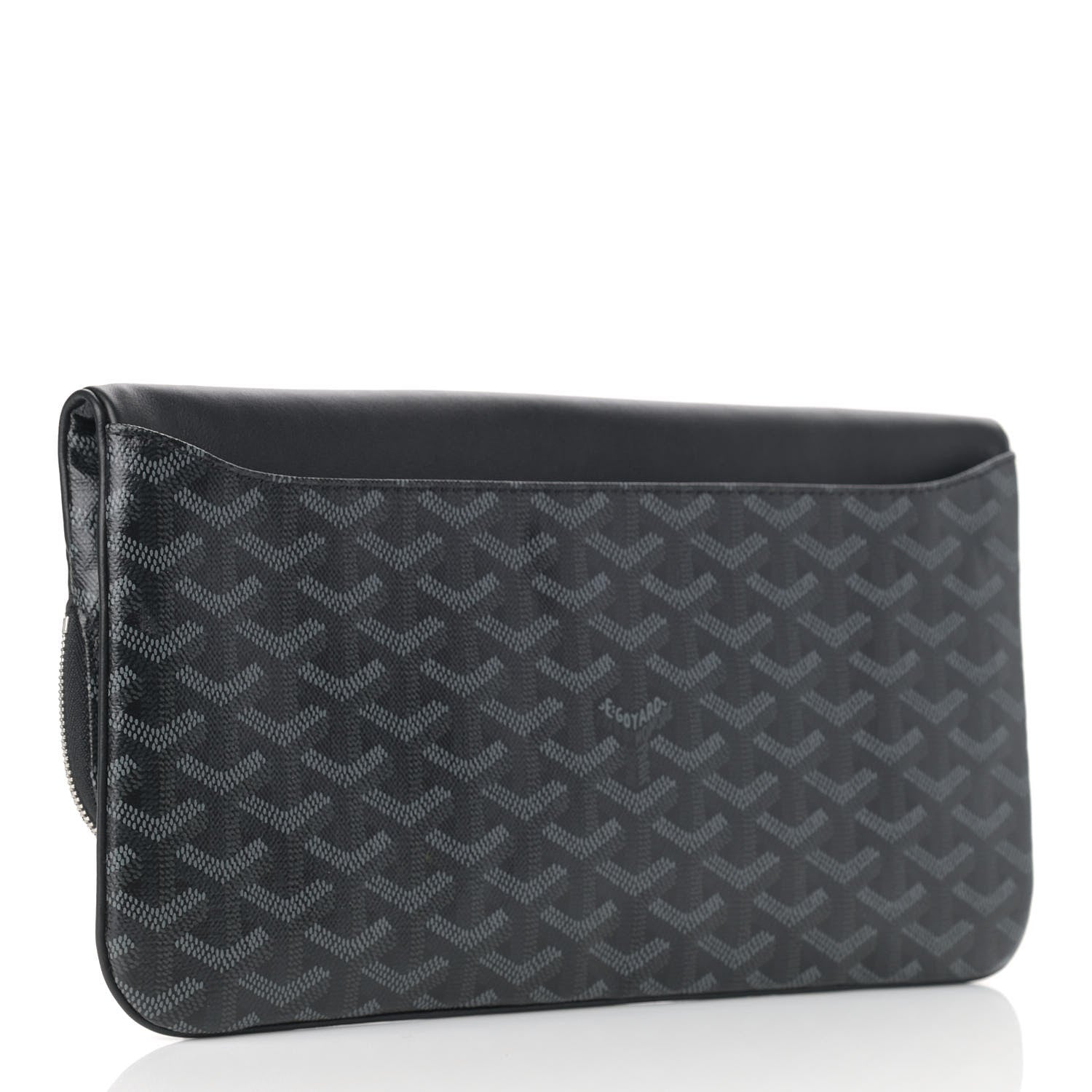 Goyard Goyardine Sainte Marie Soft Clutch Black 4 of 8