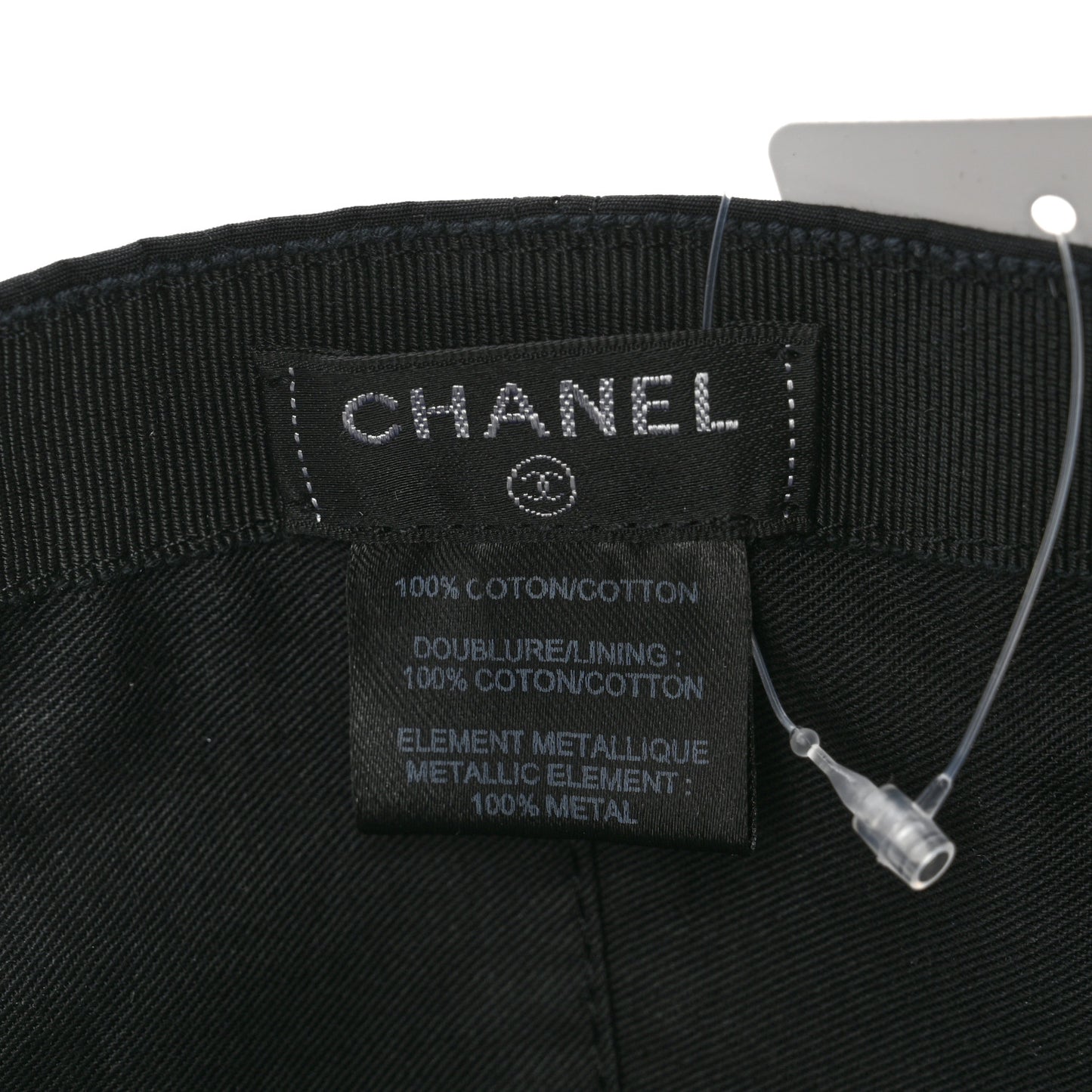 Cotton CC Cap Hat Black