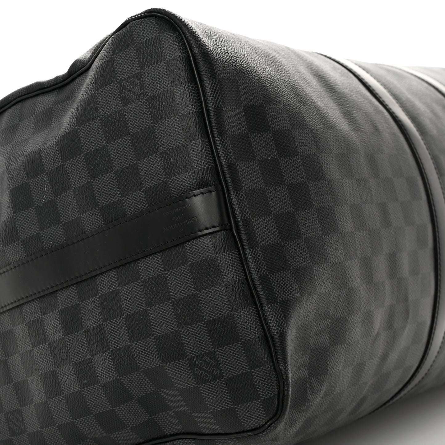 Damier Graphite Keepall Bandouliere 55