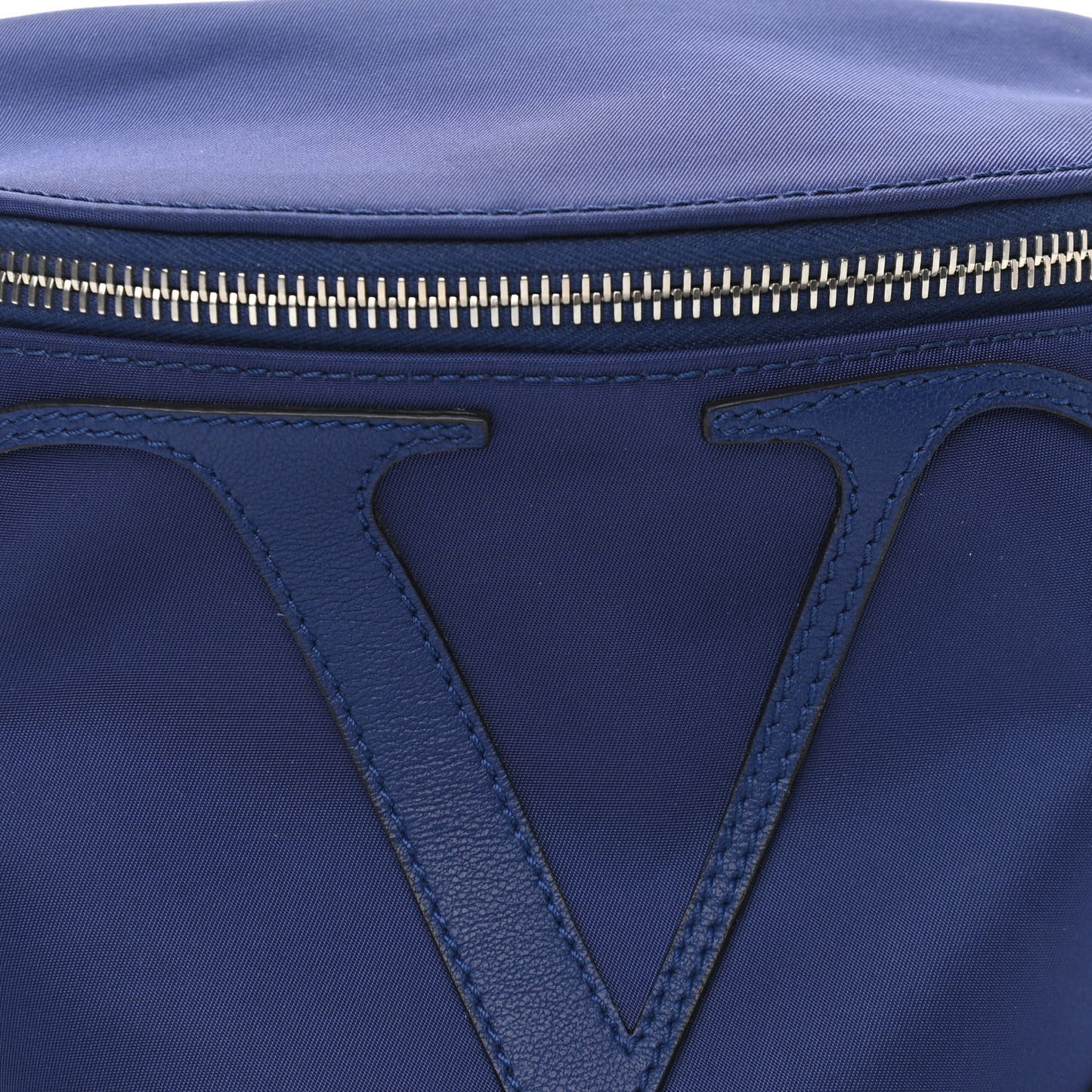 Nylon Vlogo Signature Belt Bag Blue
