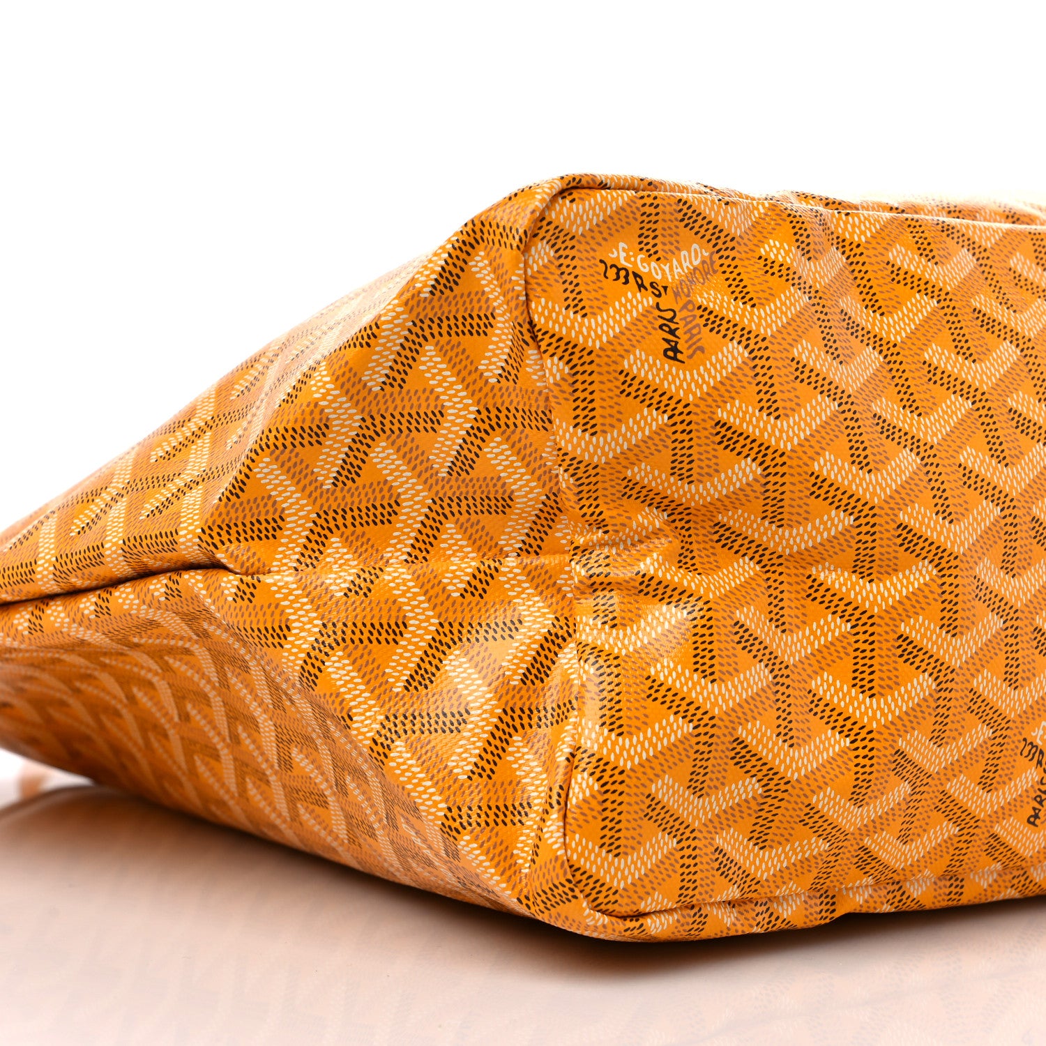 Goyard Goyardine Saint Louis PM Yellow 9 of 10