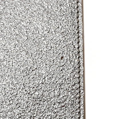 Saint Laurent Metallic Textured Calfskin Classic Monogram Cassandre Clutch Pale Gold 7 of 9