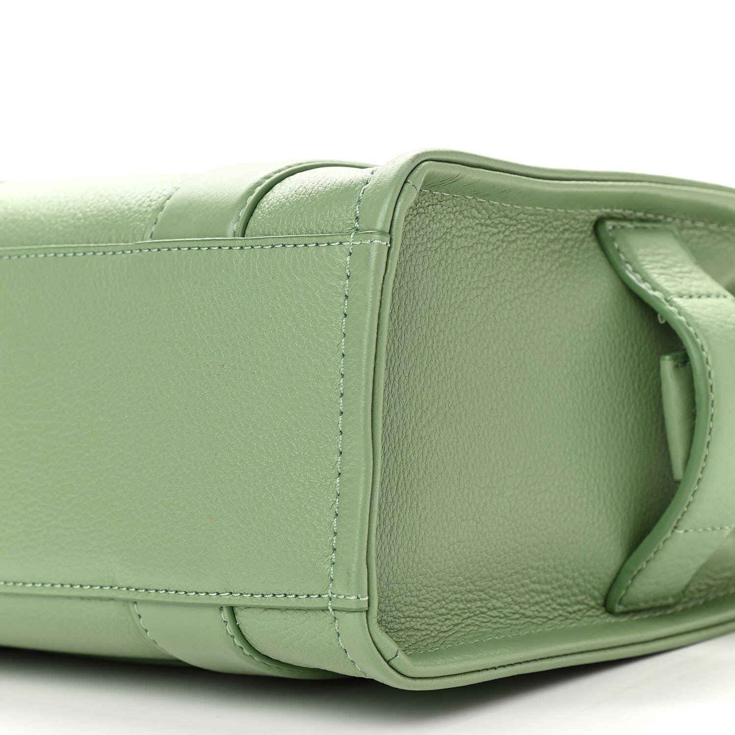 Marc Jacobs Grained Calfskin Small The Tote Bag Aspen Green 10 of 11