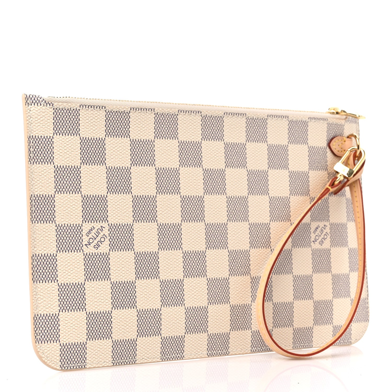Louis Vuitton Damier Azur Neverfull MM GM Pochette 3 of 7