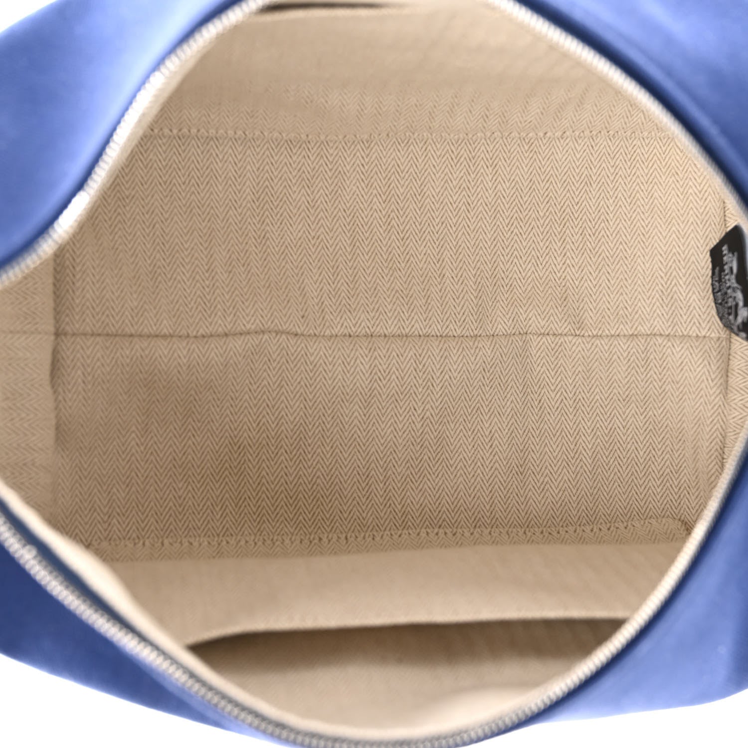 Hermes Canvas Large Bride-A-Brac Pouch Marine 5 of 9