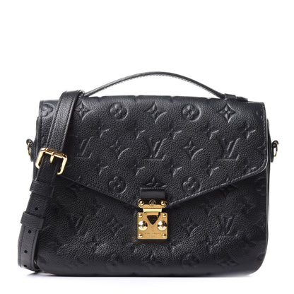 Louis Vuitton Empreinte Pochette Metis Black 1 of 10