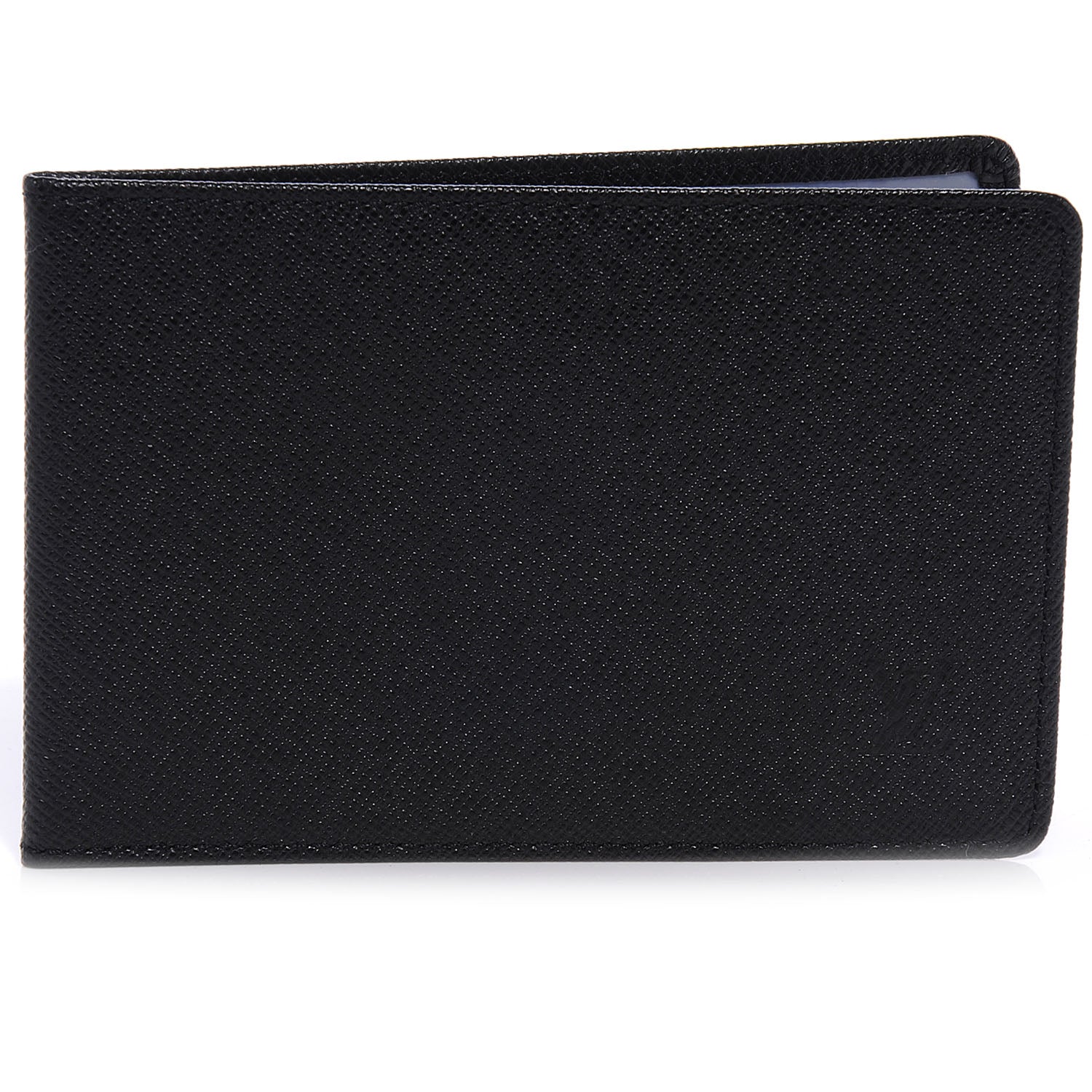 Louis Vuitton Taiga ID Card Holder Wallet Black 1 of 6