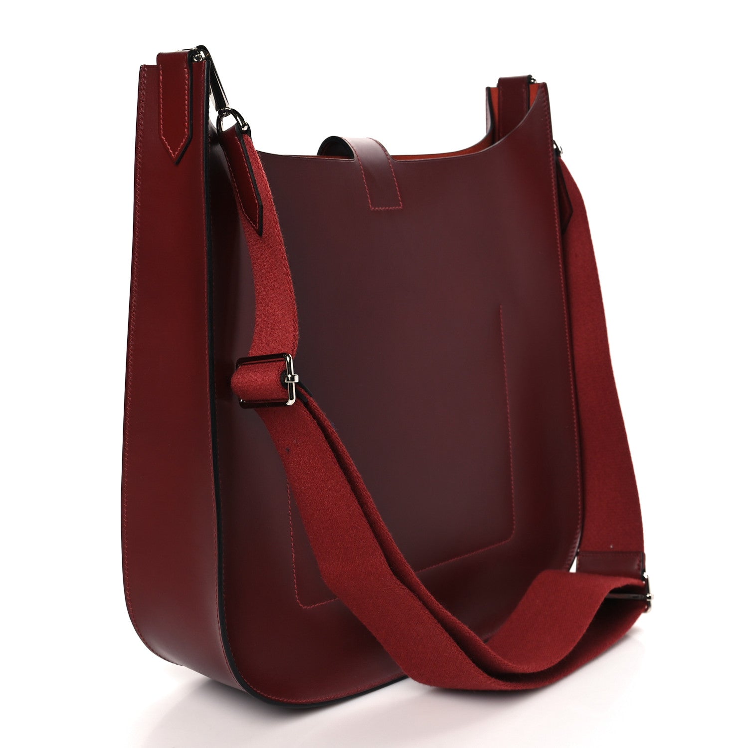Hermes Vache Hunter Evelyne Sellier 29 PM Rouge H 2 of 8