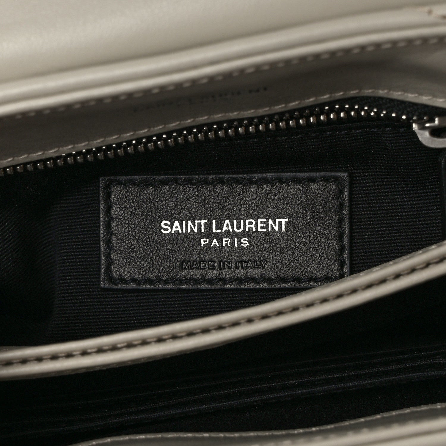 Saint Laurent Calfskin Y Quilted Monogram Toy Loulou Crossbody Bag Crema Soft 5 of 12