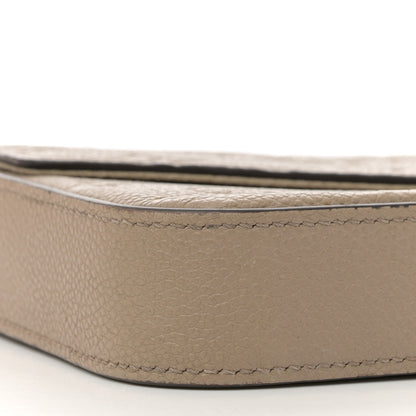 Louis Vuitton Empreinte Pochette Felicie Chain Wallet Tourterelle 9 of 14