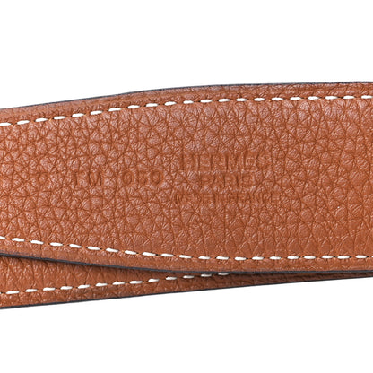 Hermes Box Togo 32mm H Belt 90 36 Black Gold 3 of 6
