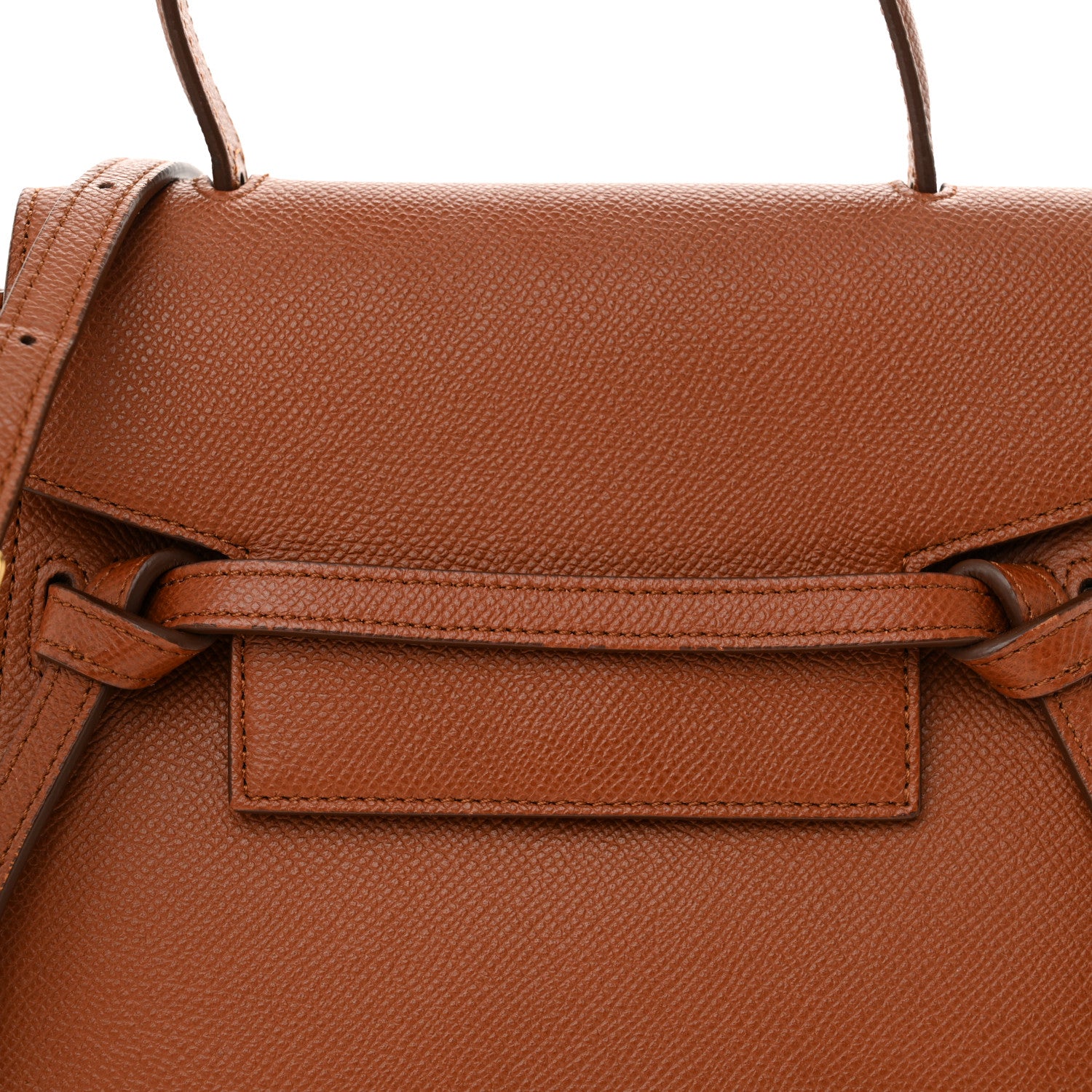 Celine Grained Calfskin Nano Belt Bag Caramel 8 of 11