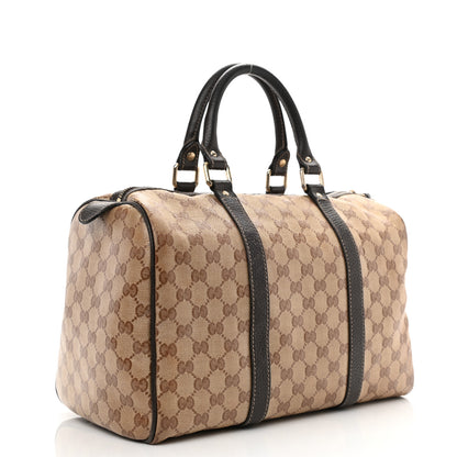 Gucci Crystal Monogram Medium Joy Boston Dark Brown 5 of 14