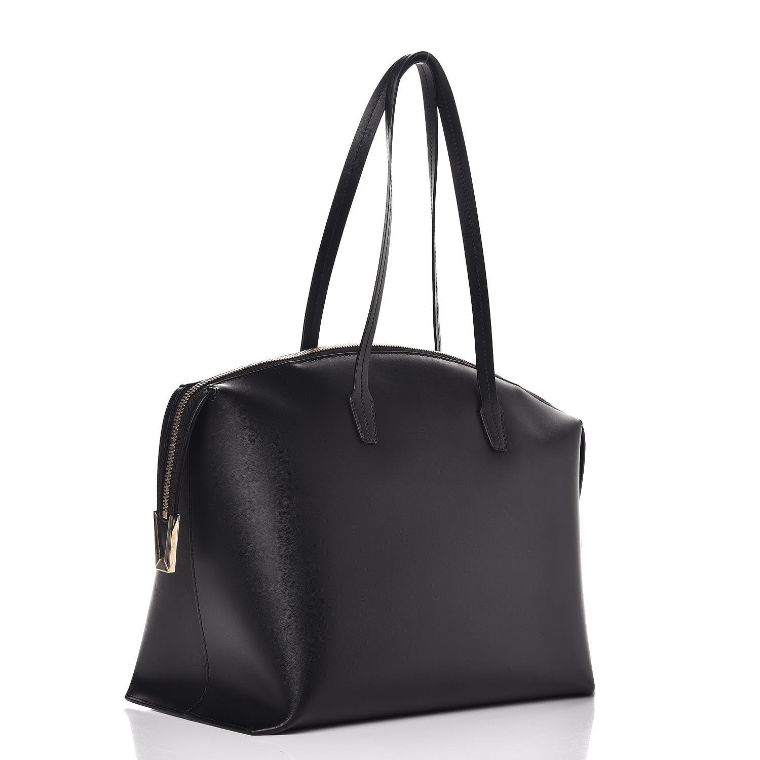 Versace Calfskin Palazzo Shoulder Bag Black 3 of 7