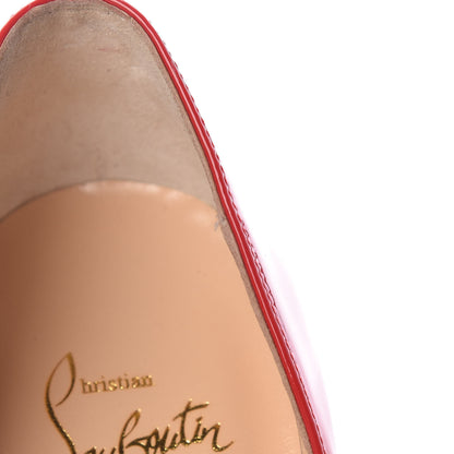 Christian Louboutin Patent Pigalle Follies 100 Pumps 35.5 Pavot 8 of 11