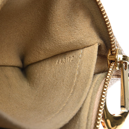 Louis Vuitton Damier Azur Pochette Milla MM 7 of 9