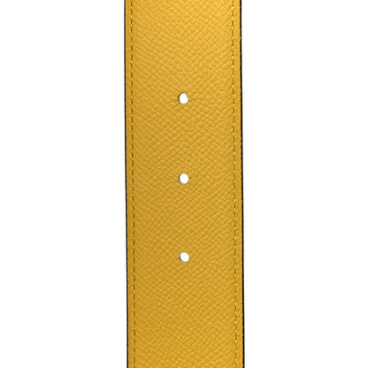 Hermes Epsom 32mm Belt Strap 80 Ebene Jaune De Naples 4 of 9