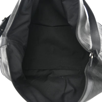Gucci Nylon Monogram Travel Hobo Black 4 of 15