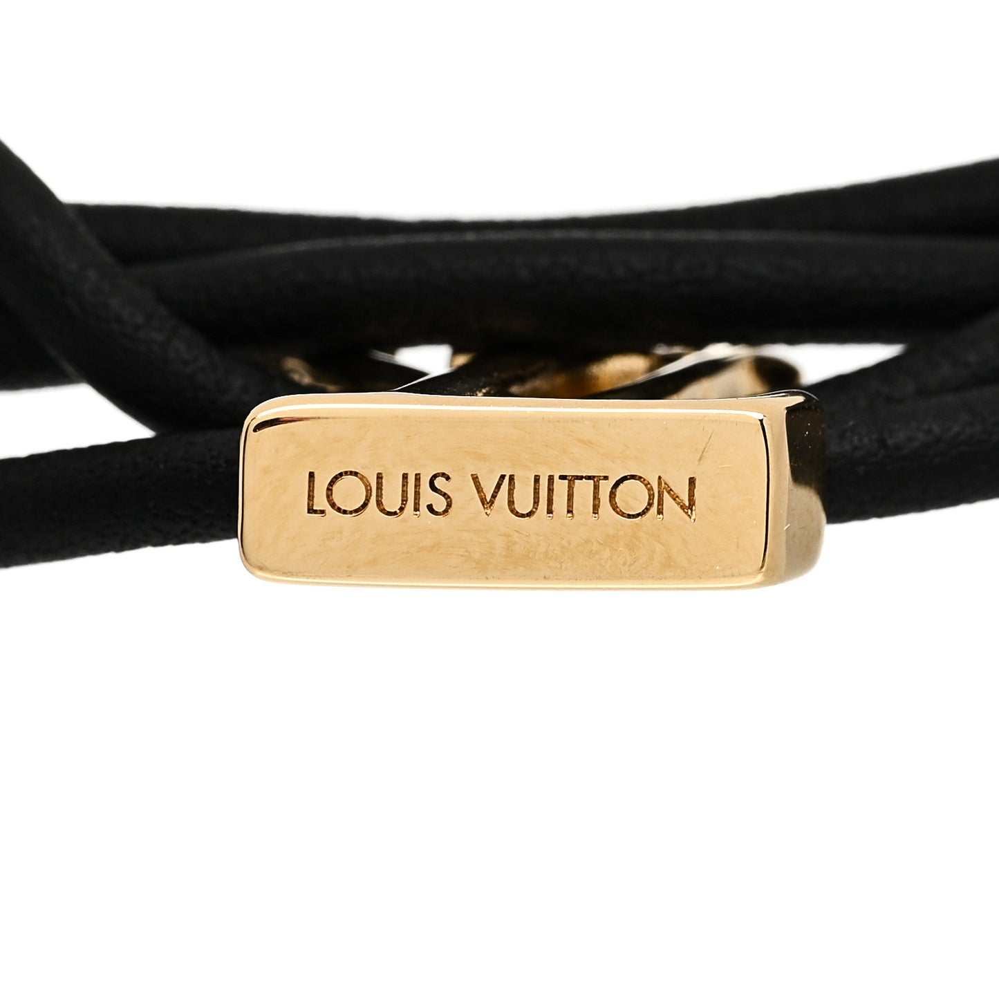 Calfskin Bloom Bracelet Black