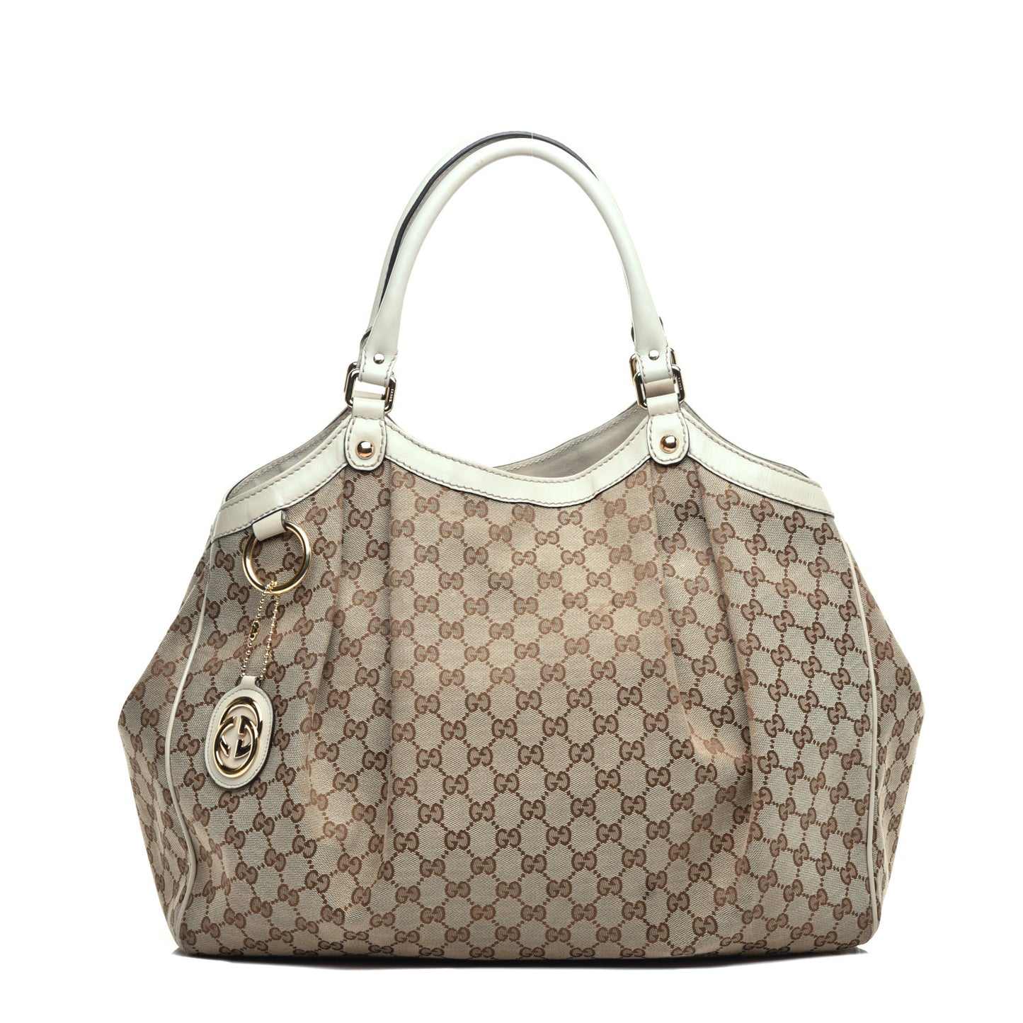 Monogram Large Sukey Tote Off White