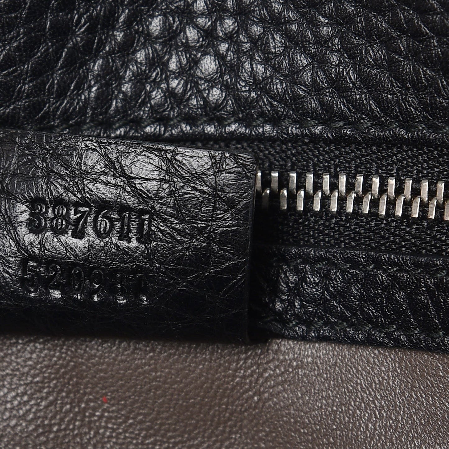 Calfskin Medium Studded Miss Bamboo Shoulder Bag Black