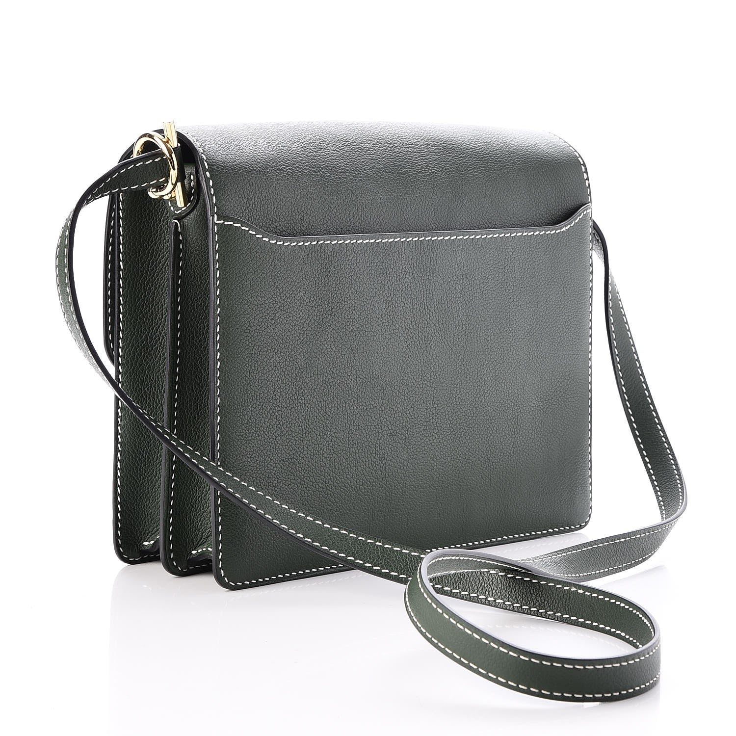 Hermes Evercolor Sac Roulis 23 Vert Anglais 3 of 5