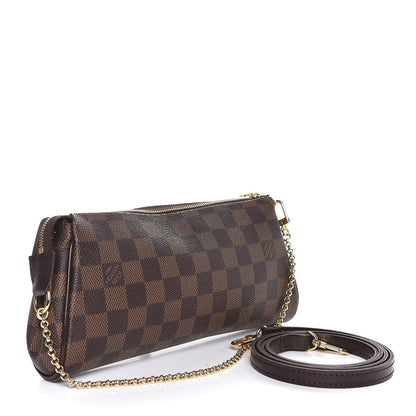 Louis Vuitton Damier Ebene Eva Clutch 3 of 8
