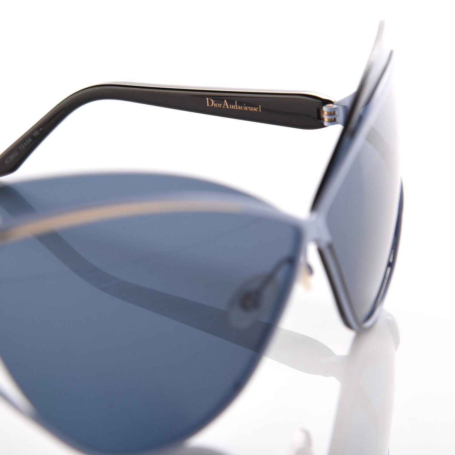 Christian Dior Audacieuse 1 Cat Eye Sunglasses Military Blue 5 of 7