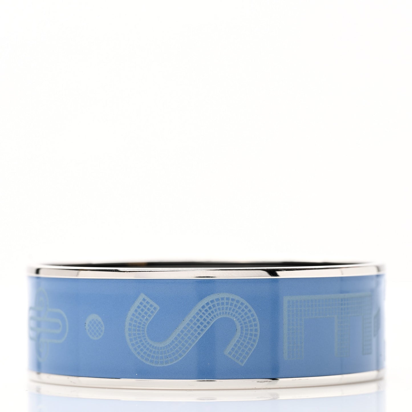 Enamel Wide Printed Sellier Bracelet 65