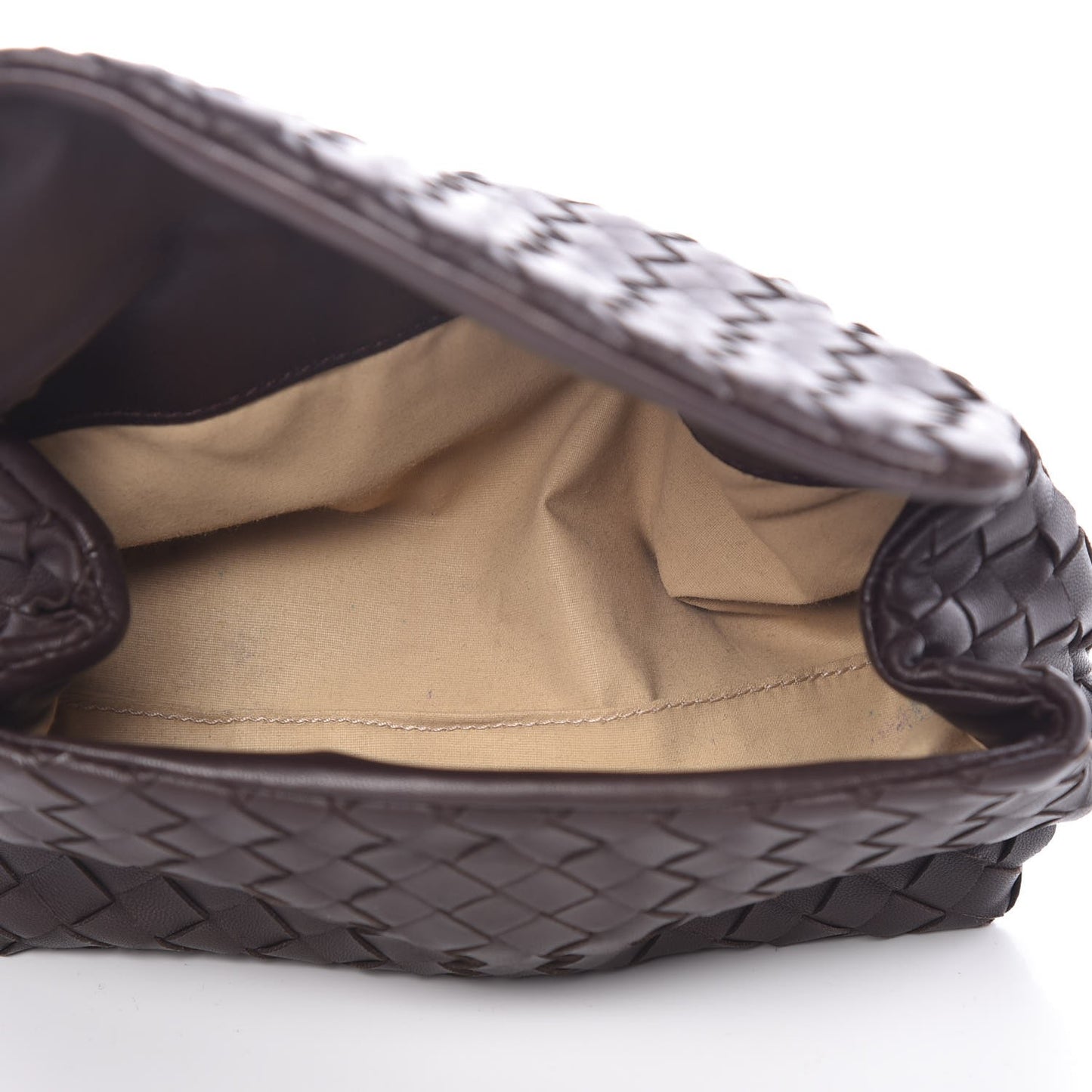 Nappa Intrecciato Cosmetic Case Ebano