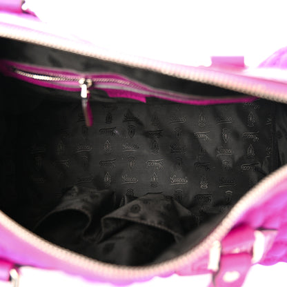 Gucci Guccissima Neoprene Techno Tag Medium Boston Magenta 5 of 11